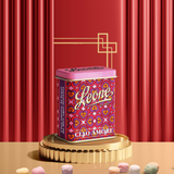 Boîte "Love Pattern" Pastilles Mixtes Désaltérantes - Cœur
