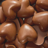 Sac de chocolats au lait en forme de cœur 500g