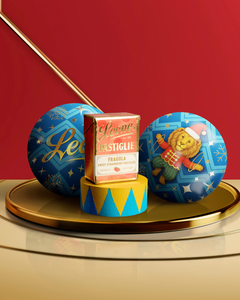Boule à suspendre pastilles à la fraise Cirque des Rêves